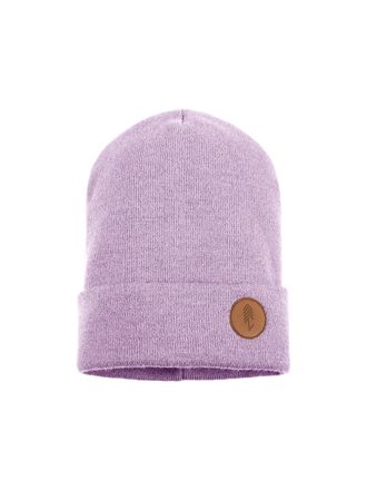 Czapka Beanie Liliowa