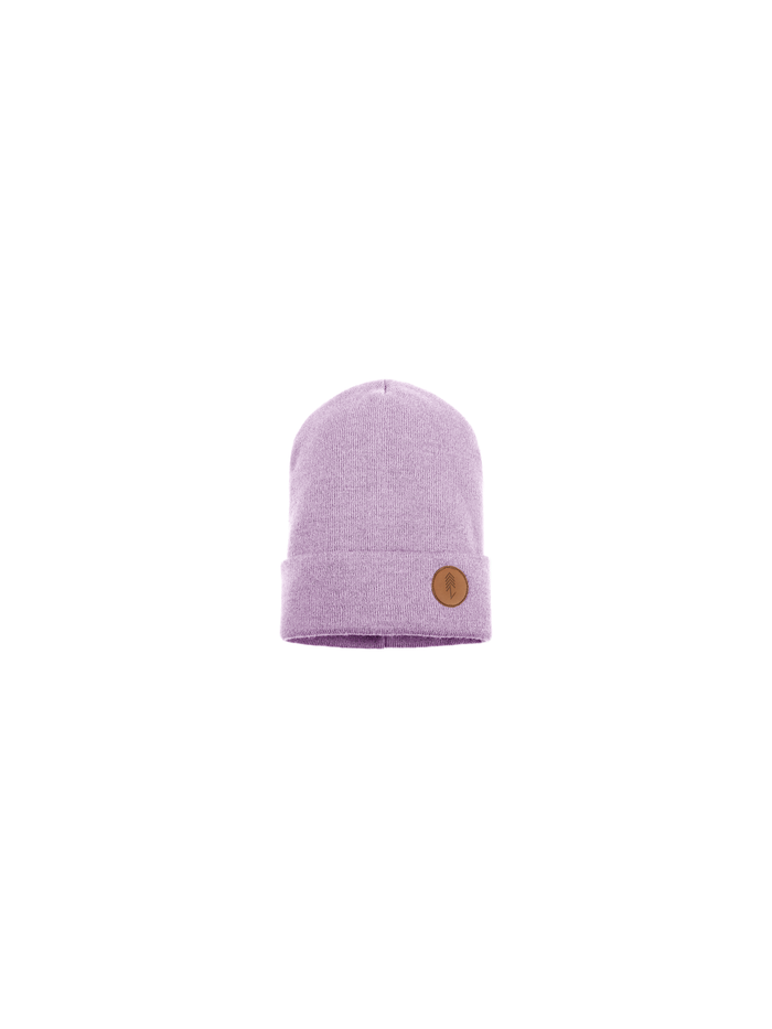 Czapka Beanie Liliowa